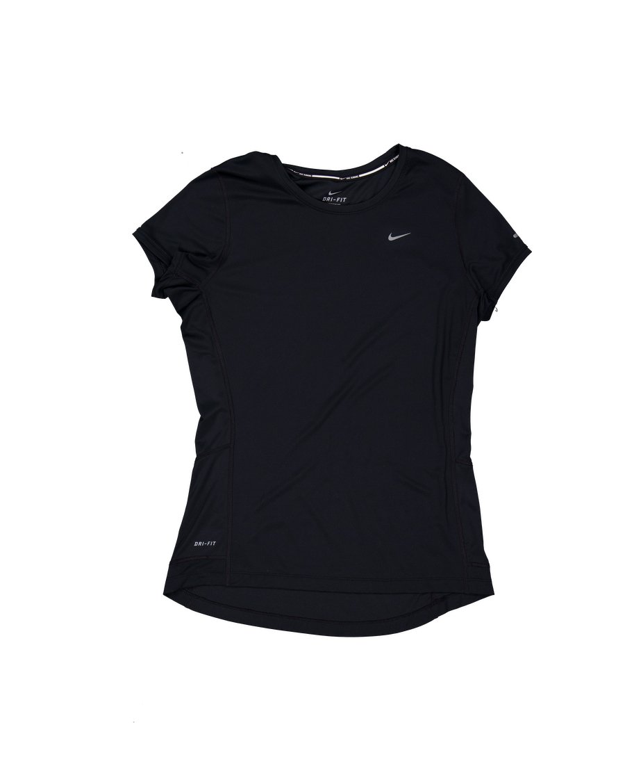 Nike T-shirts Polyester Black M International
