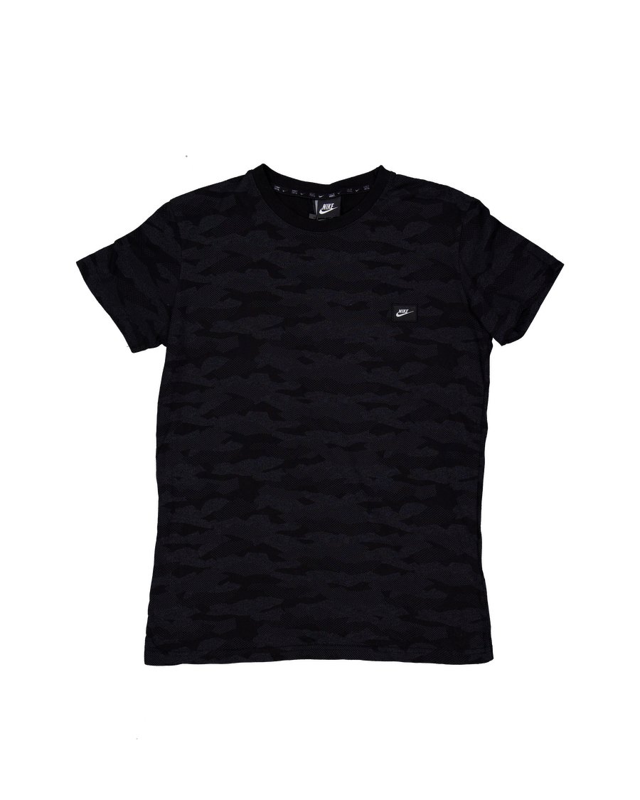 Nike T-shirts Cotton Black S International