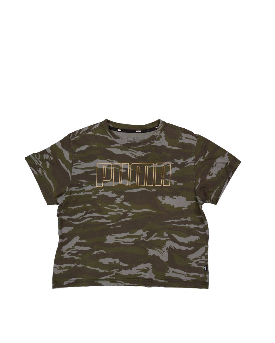Puma T-shirts Cotton Green S International