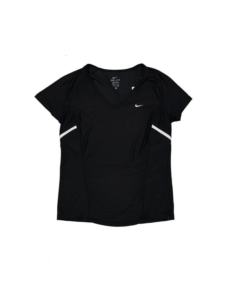 Nike T-shirts Polyester Black M International