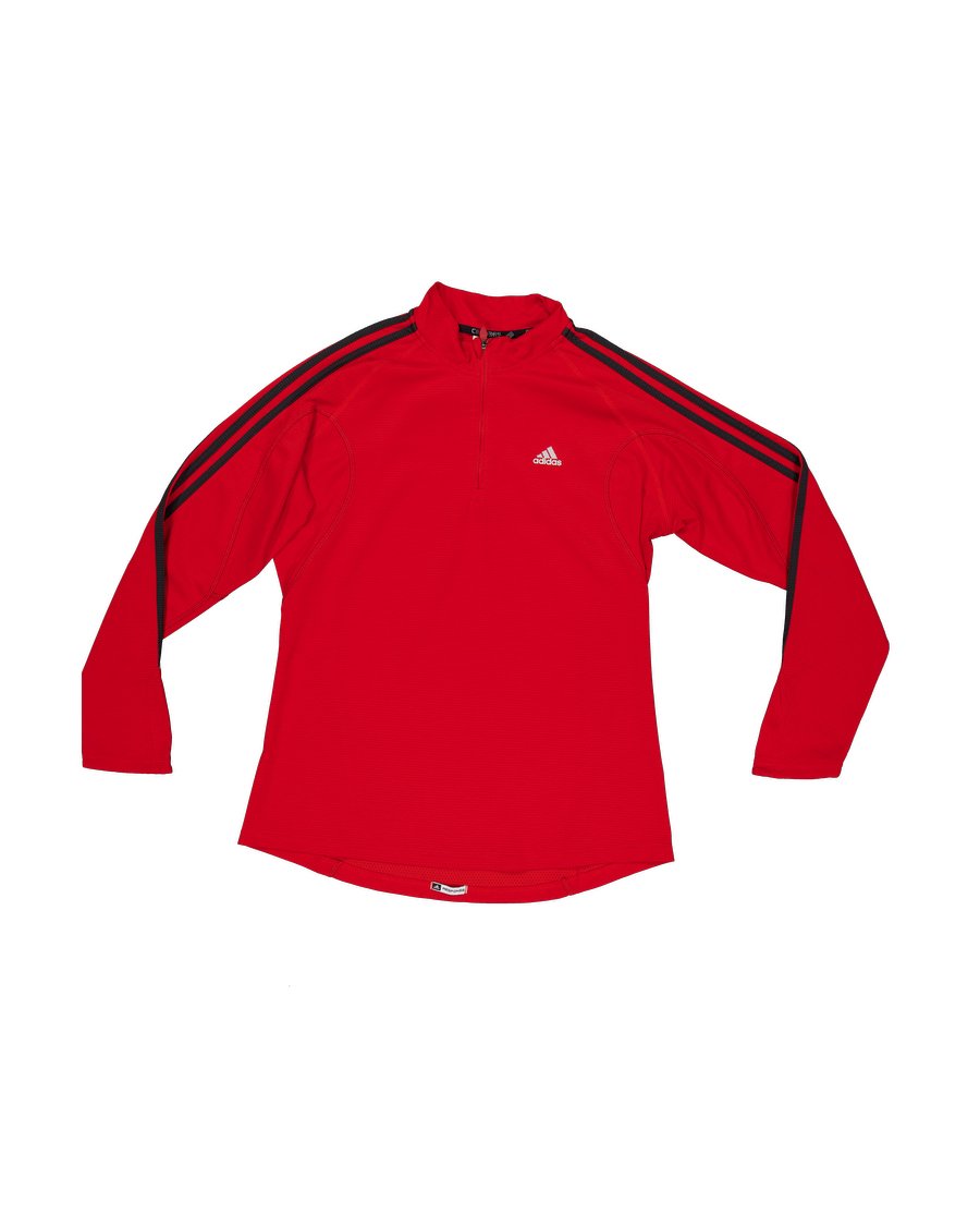 Adidas Sweatshirts Polyester Red M International