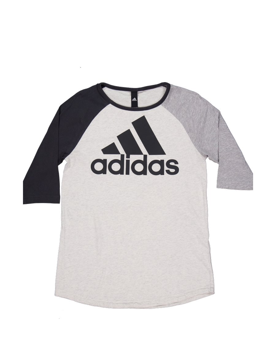 Adidas T-shirts Cotton Grey L International