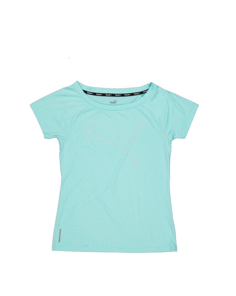 Puma T-shirts Polyester Turquoise S International