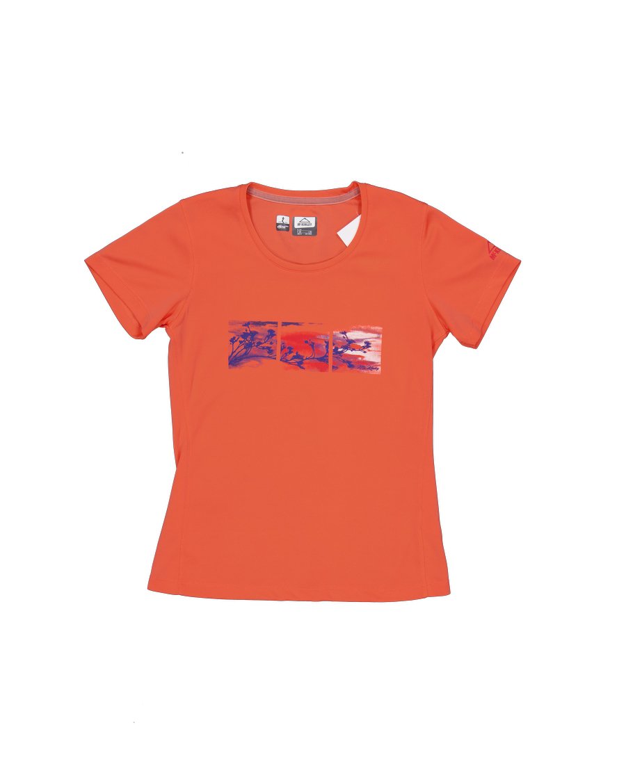 Mckinley T-shirts Polyester Orange XS International