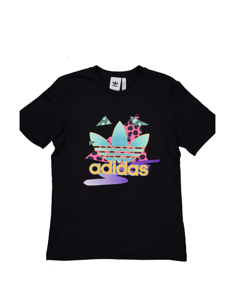 Adidas T-shirts Cotton Black S International