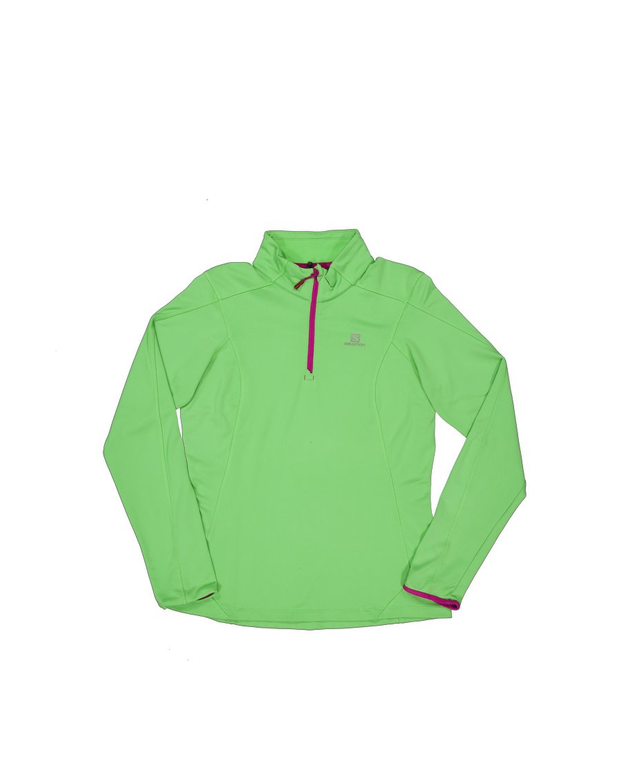 Salomon Sweatshirts Polyester Green M International