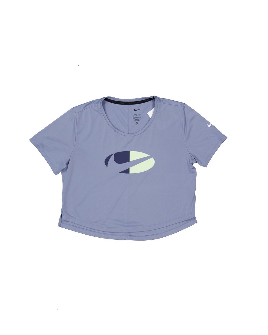 Nike T-shirts Polyester Purple S International