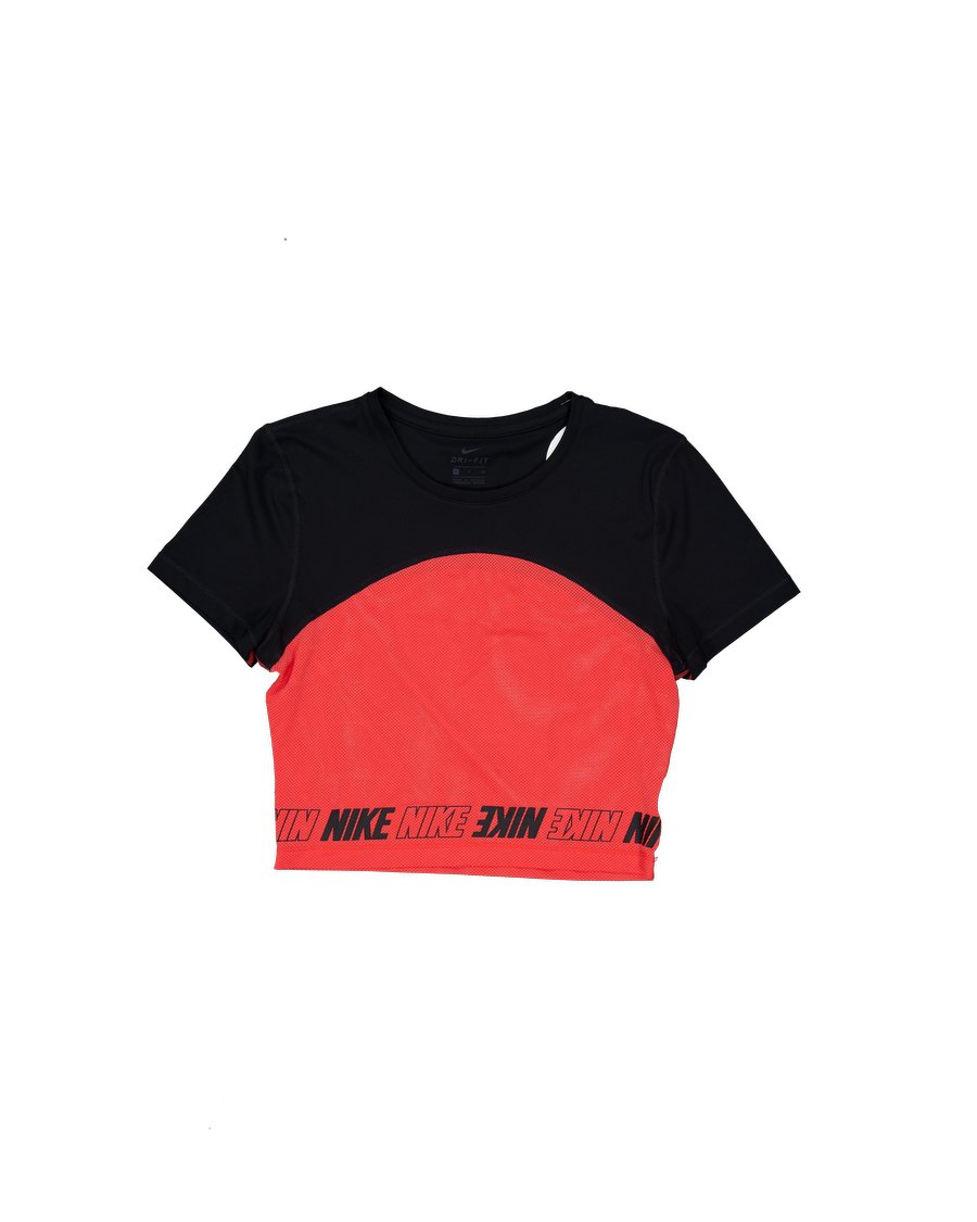 Nike T-shirts Polyester Black S International