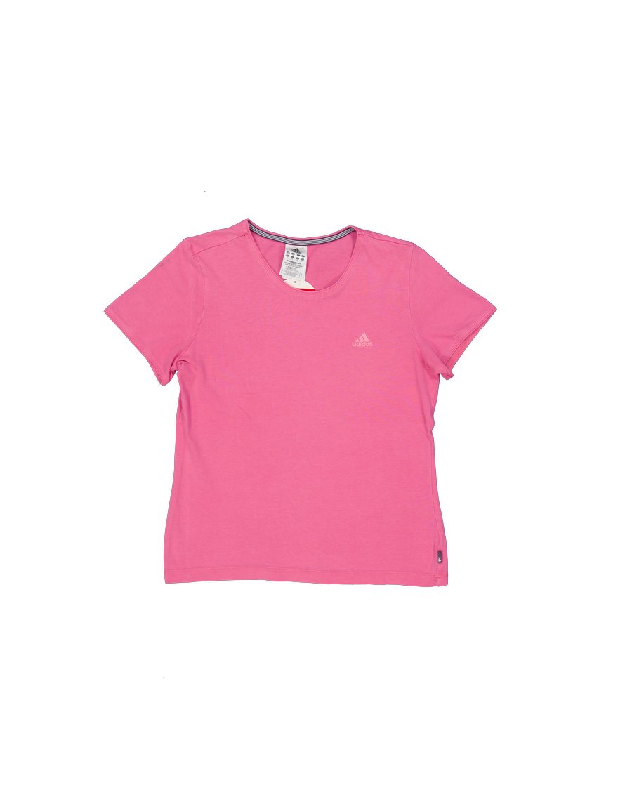 Adidas T-shirts Cotton Pink M International