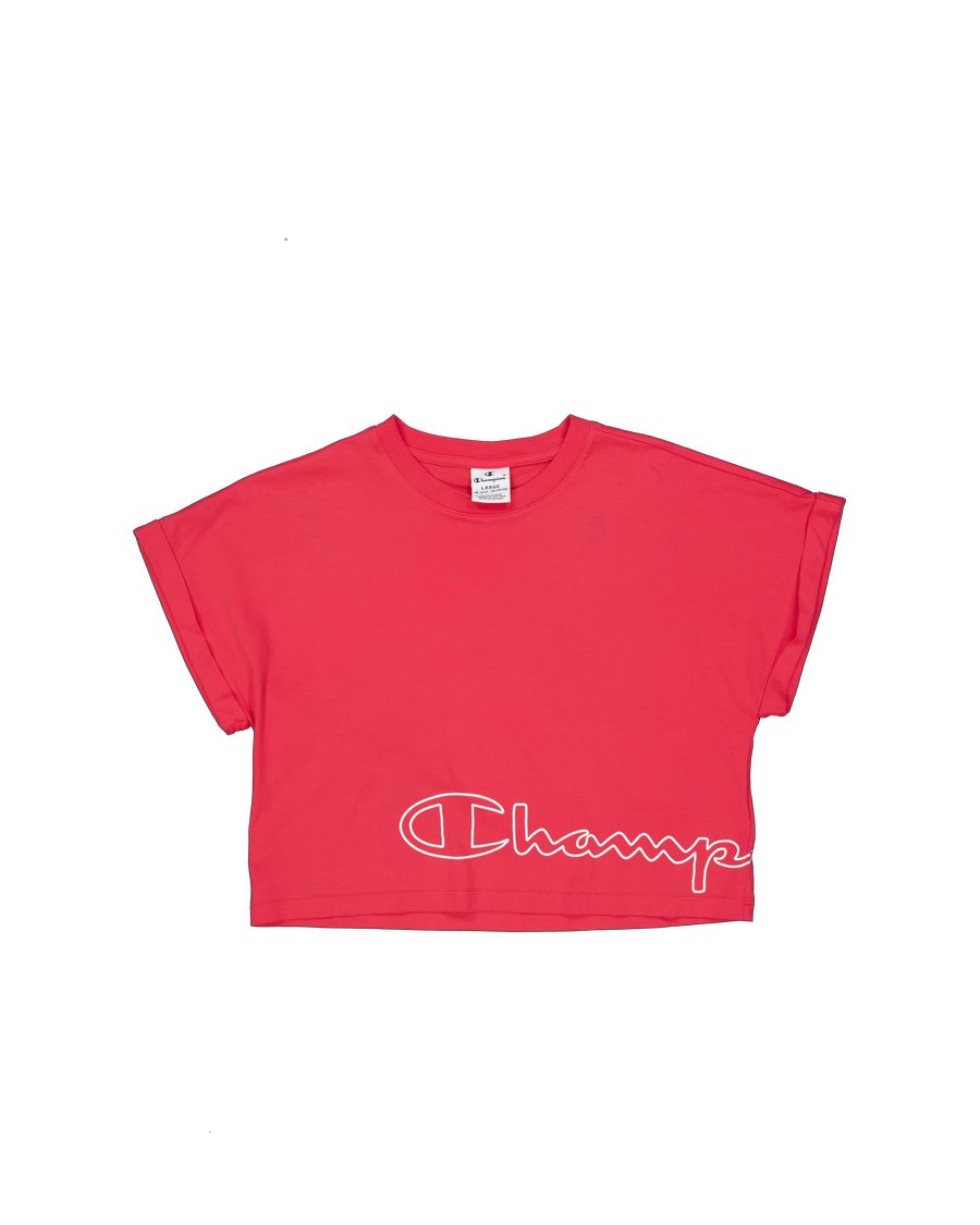 Champion T-shirts Cotton Pink 12 years / 152 cm