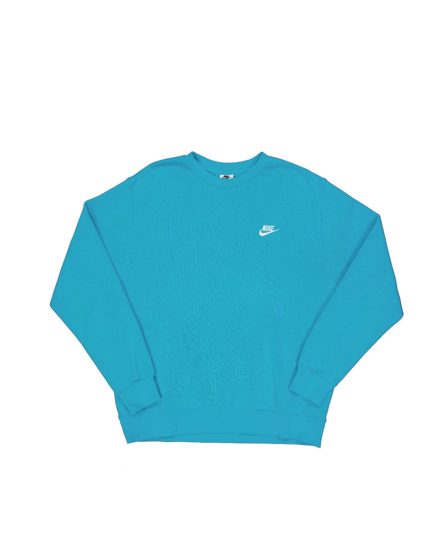 Nike Pulls Cotton Turquoise L International