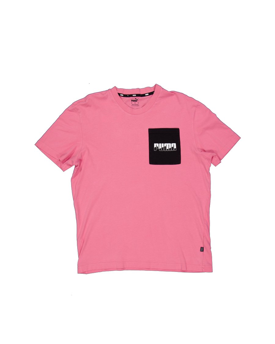 Puma T-shirts Cotton Pink M International