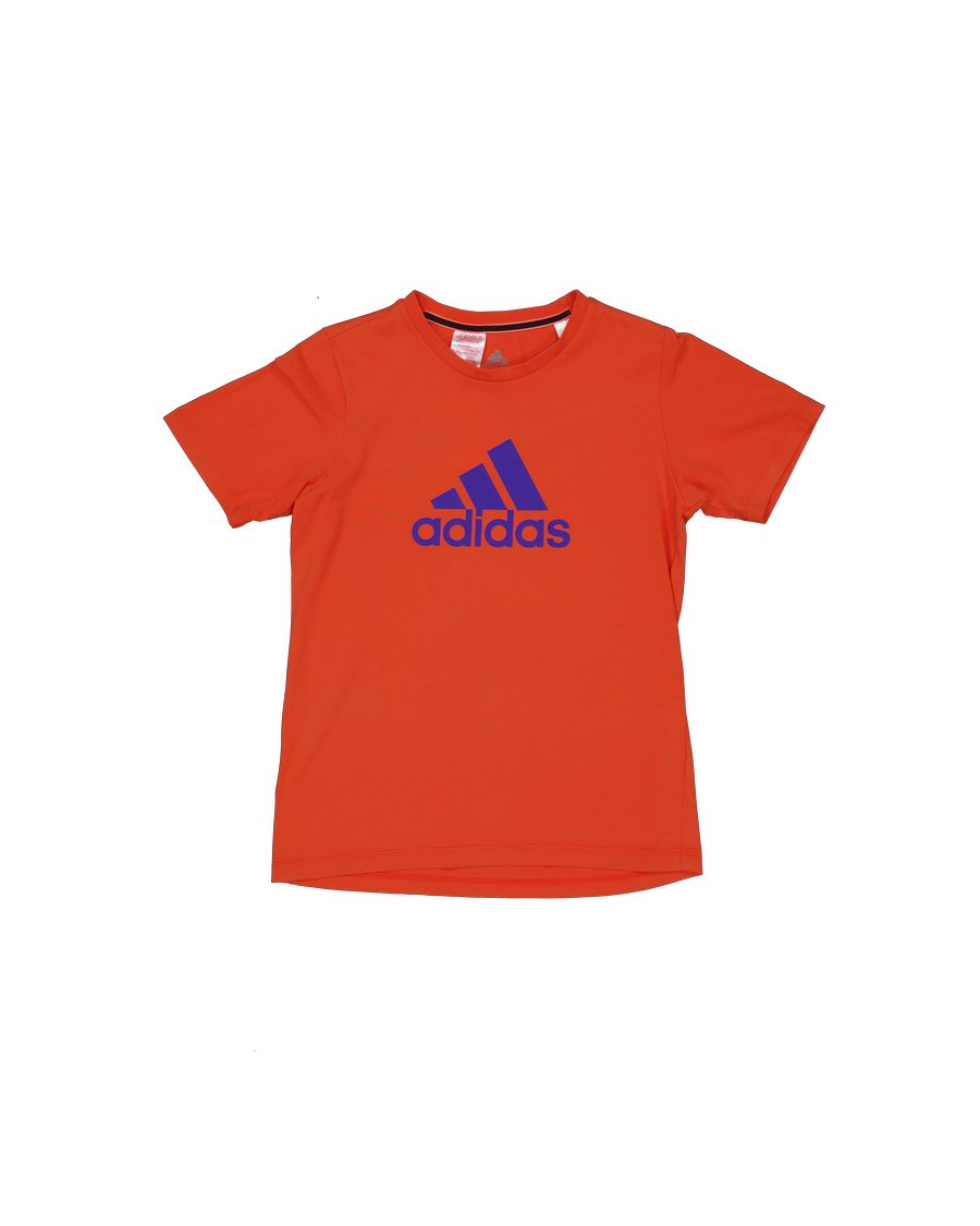 Adidas T-shirts Cotton Orange S International