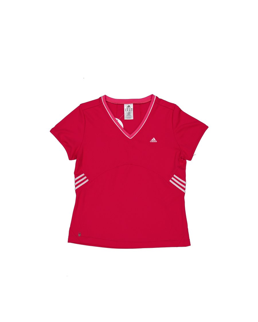Adidas T-shirts Polyester Pink L International