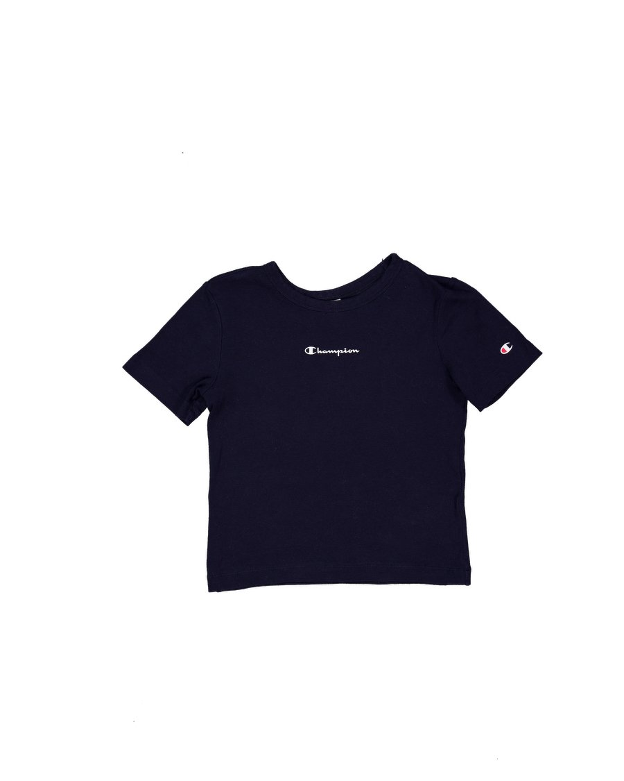 Champion T-shirts Cotton Blue S International